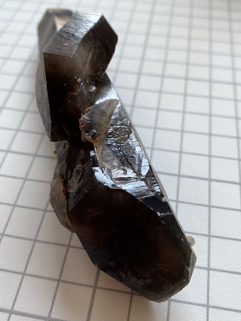 モリオン　ダブルポイント　タビュラークリスタル　ファントム　天然石　ワンド