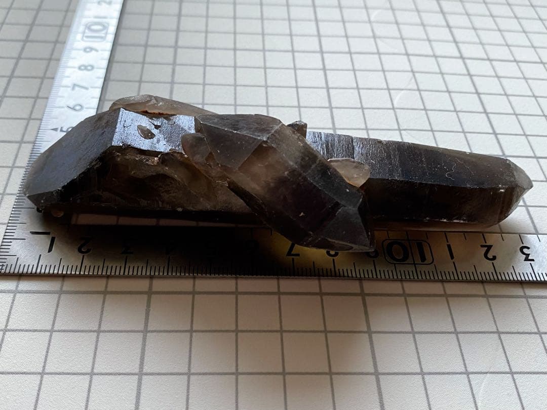 モリオン　ダブルポイント　タビュラークリスタル　ファントム　天然石　ワンド