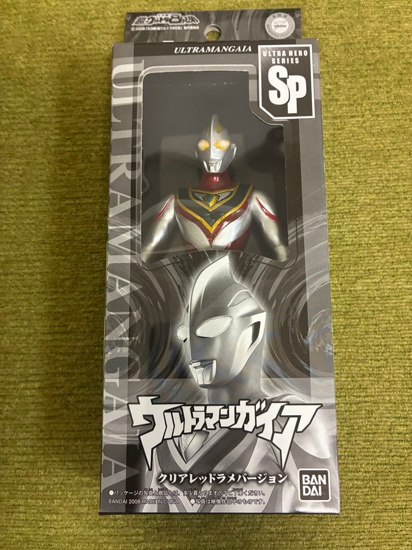 SP ウルトラマンティガ ダイナ ガイア クリアレッドラメ エースロボット