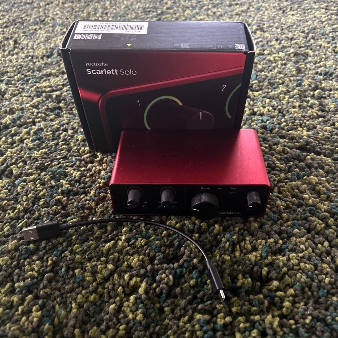 DTM・DAW Focusrite solo