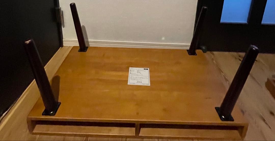 送料込　美品　天然木　弘益　センターテーブル　サイドテーブル　ローテーブル　北欧