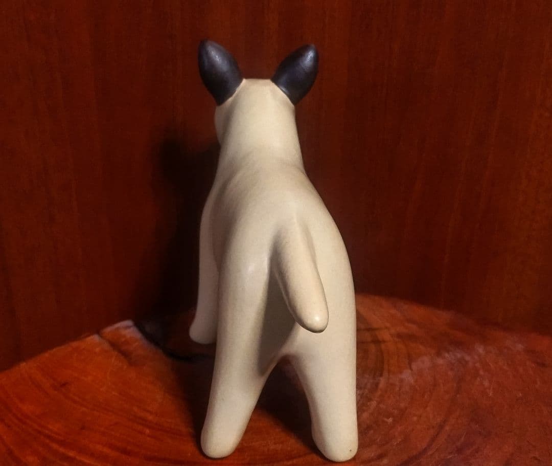 リサラーソン ケンネルブルテリア 左目ブチ 北欧 美品