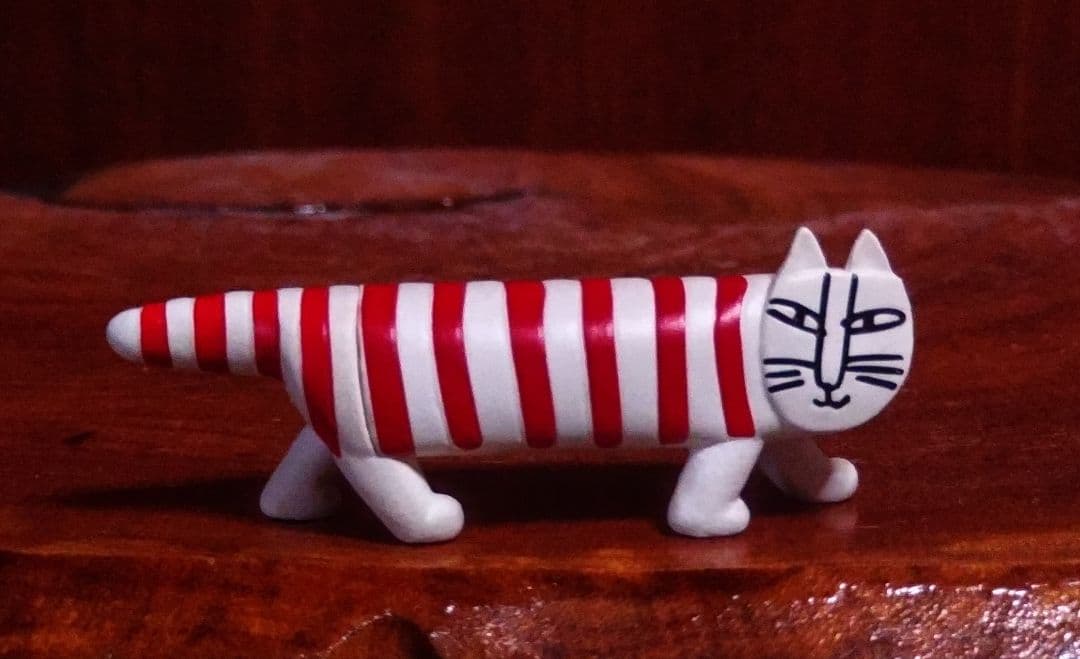 リサラーソン ケンネルブルテリア 左目ブチ 北欧 美品