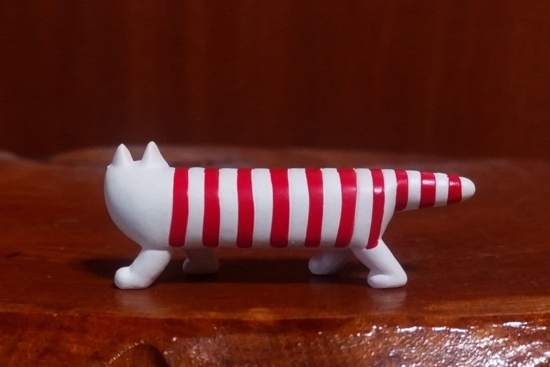 リサラーソン ケンネルブルテリア 左目ブチ 北欧 美品