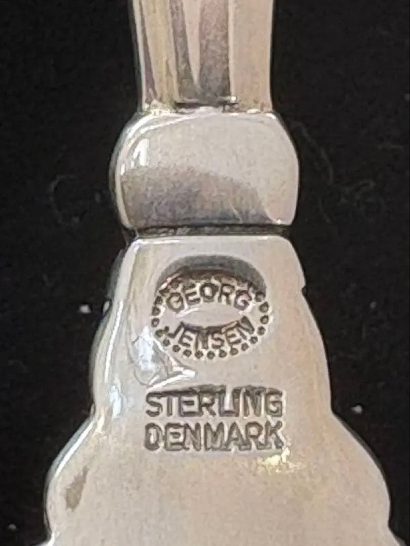 ジョージジェンセン　純銀　スプーンセット 6本入り