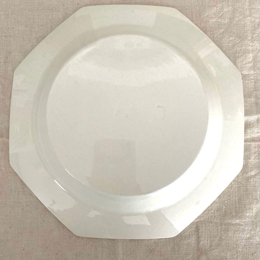 クレイユエモントロー オクトゴナル octogonale 深皿　パール　美品