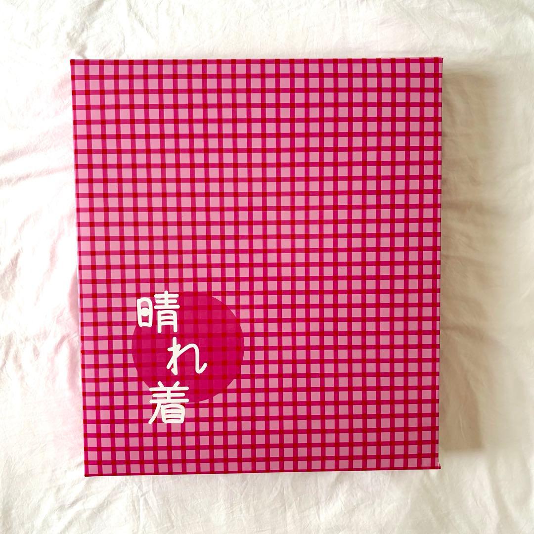 七五三 ３歳 女の子 着物セット 被布 フルセット 9点セット 赤 朱色 花柄