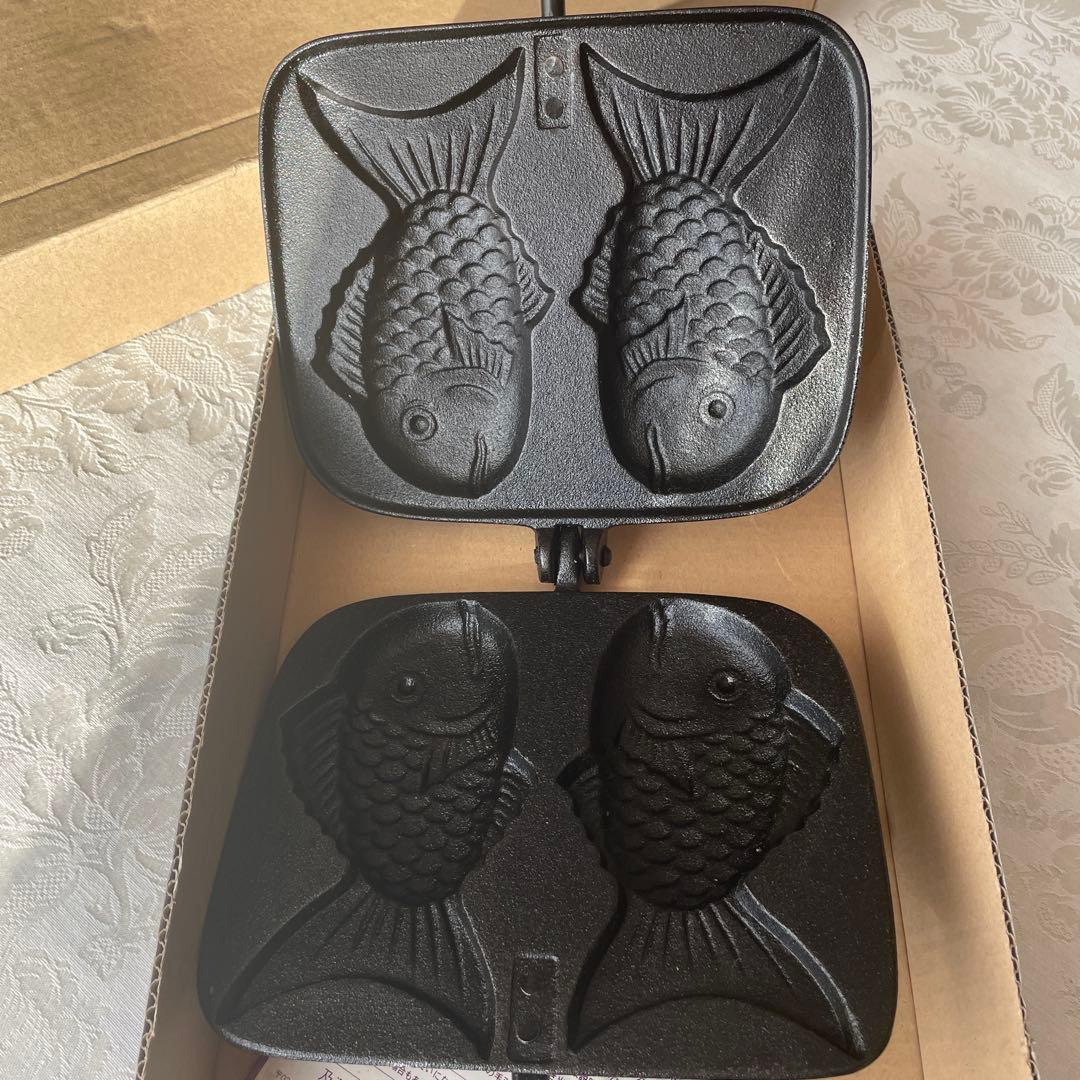 南部盛栄堂 OIGEN たい焼き器2個焼き用