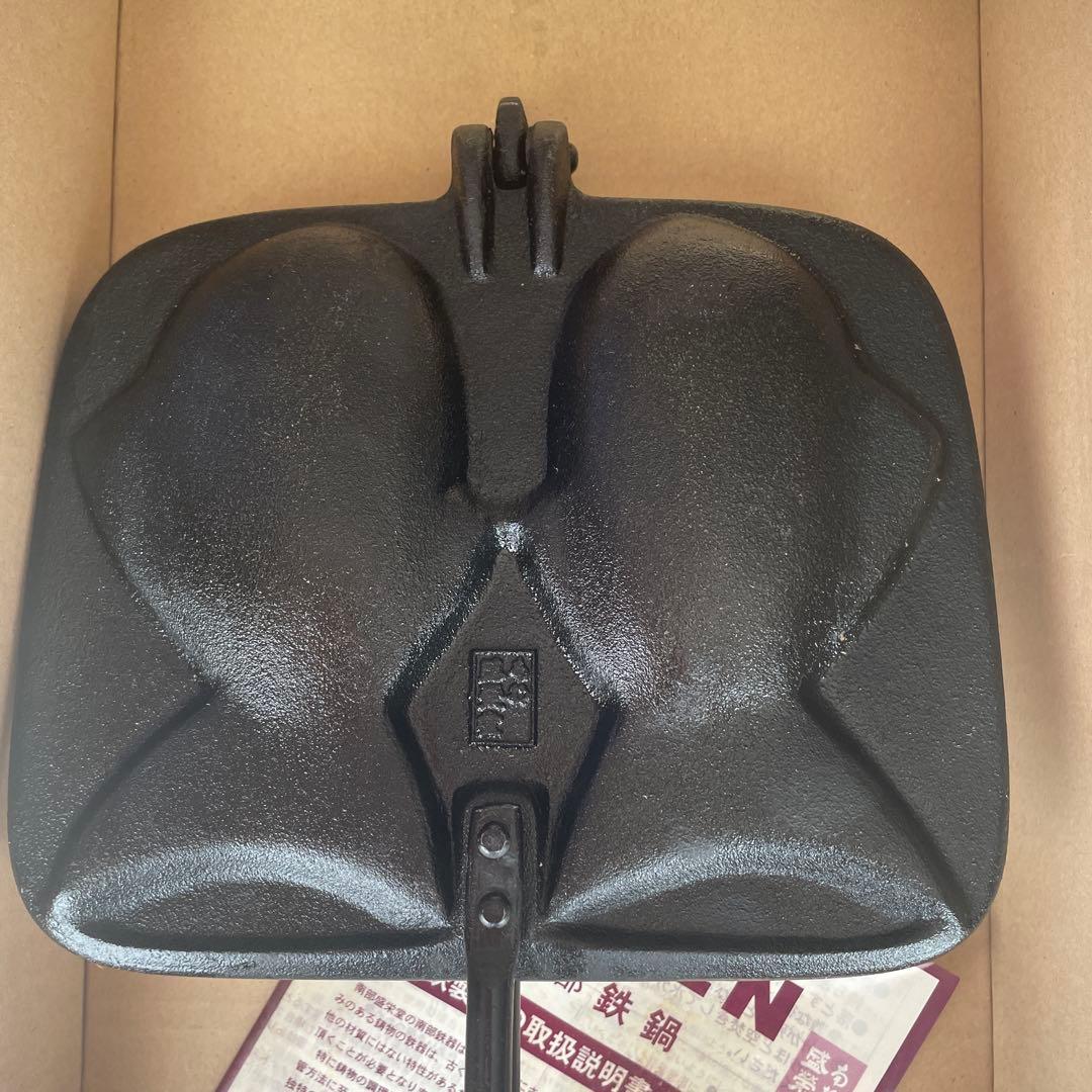 南部盛栄堂 OIGEN たい焼き器2個焼き用