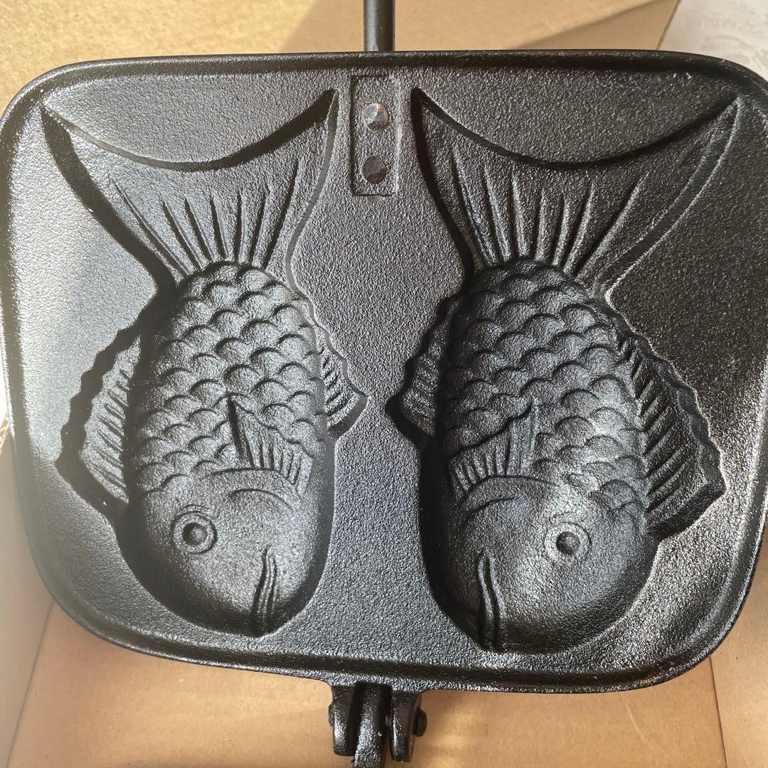 南部盛栄堂 OIGEN たい焼き器2個焼き用