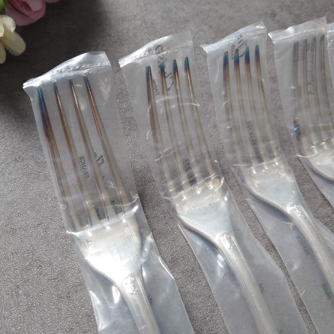 希少 クリストフル マルメゾン テーブルフォーク 未開封 6点