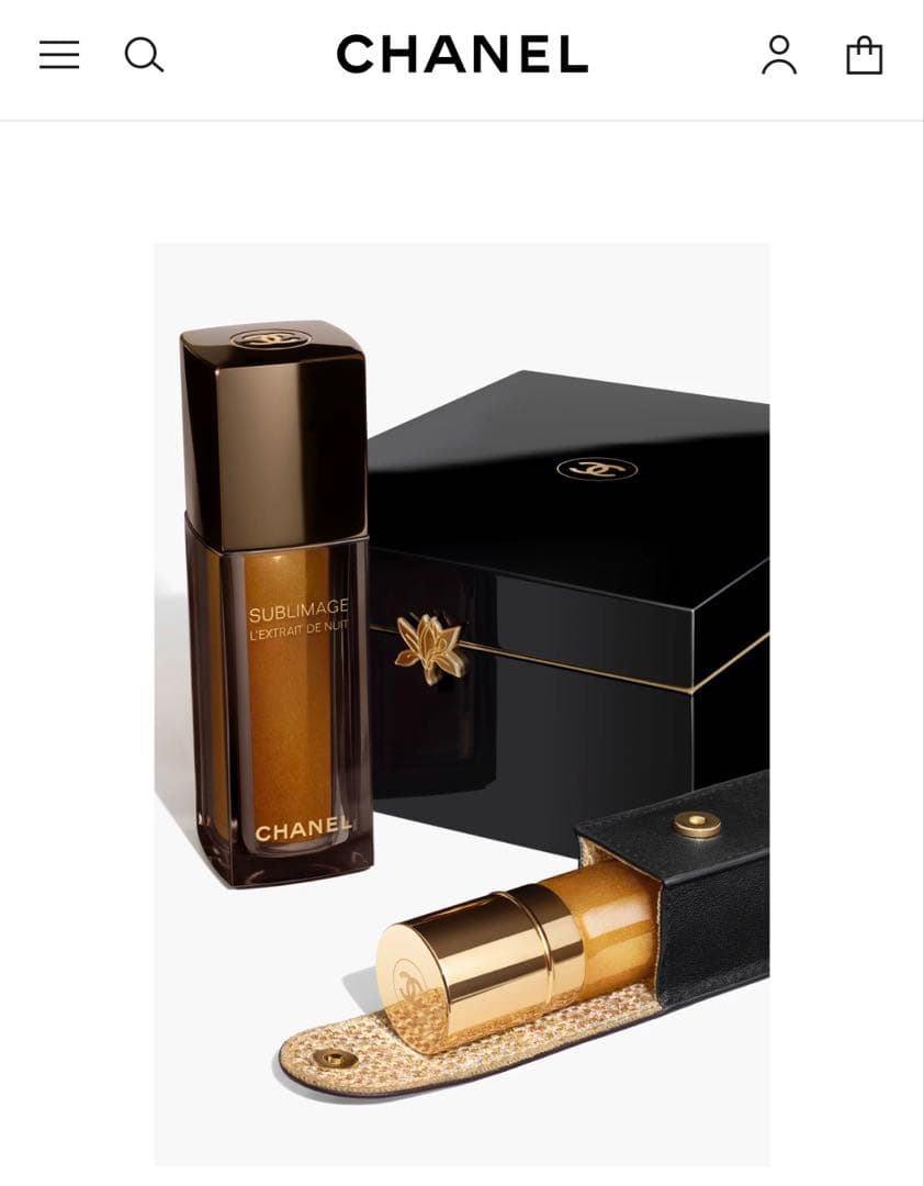 美容液 CHANEL SUBLIMAGE L'Extrait de Nuit