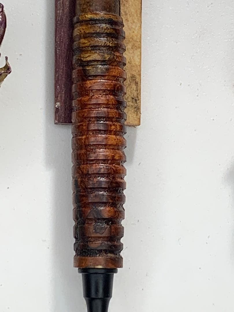 オレンズネロ紅白花梨虎杢&スポルテッド 0.3mmシャープペンシル