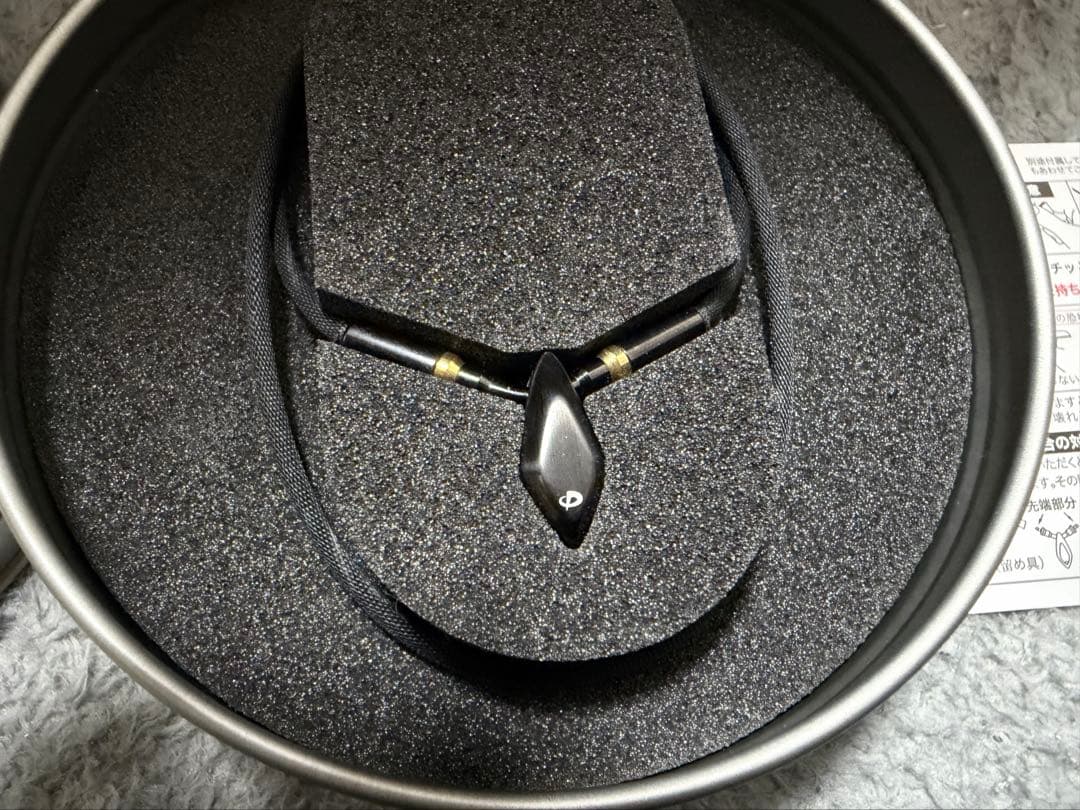 phiten RAKUWAティアドロップ　X 40cm ネックレス 黒