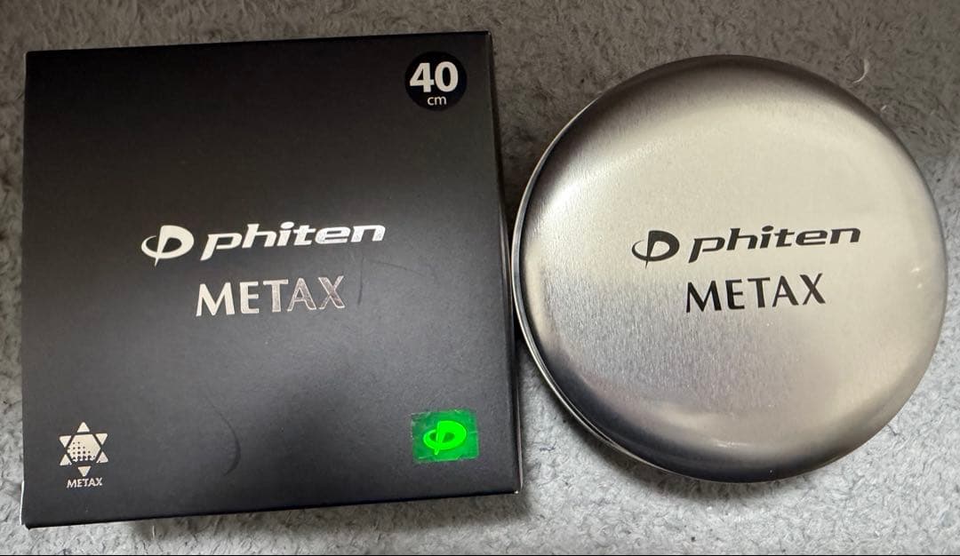 phiten RAKUWAティアドロップ　X 40cm ネックレス 黒