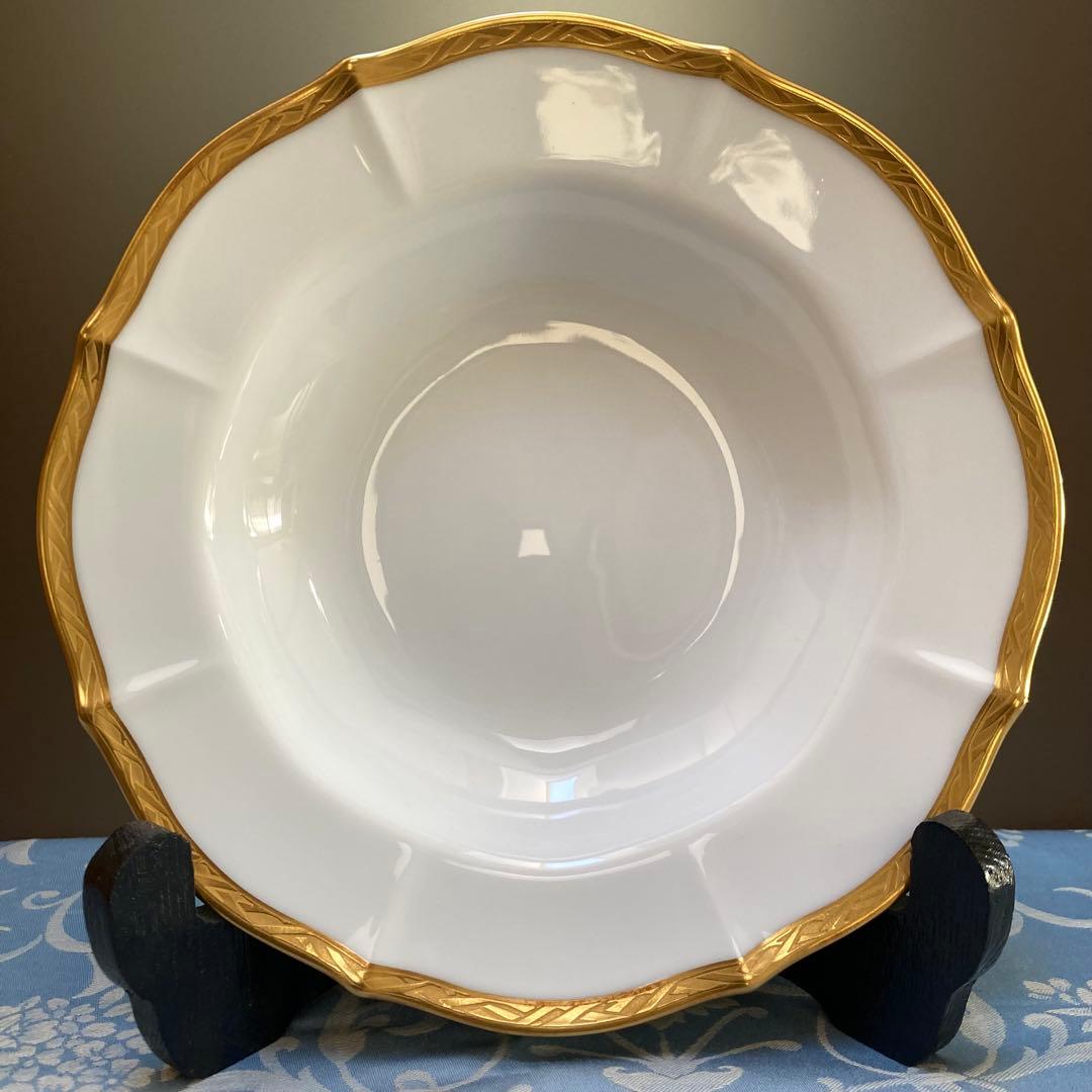 【新品】ノリタケ ダイヤモンドコレクション ORPHEUS 金彩深皿4枚セット