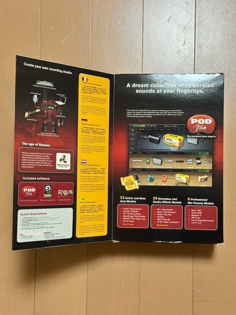 LINE 6 POD Studio UX2 オーディオインターフェイス