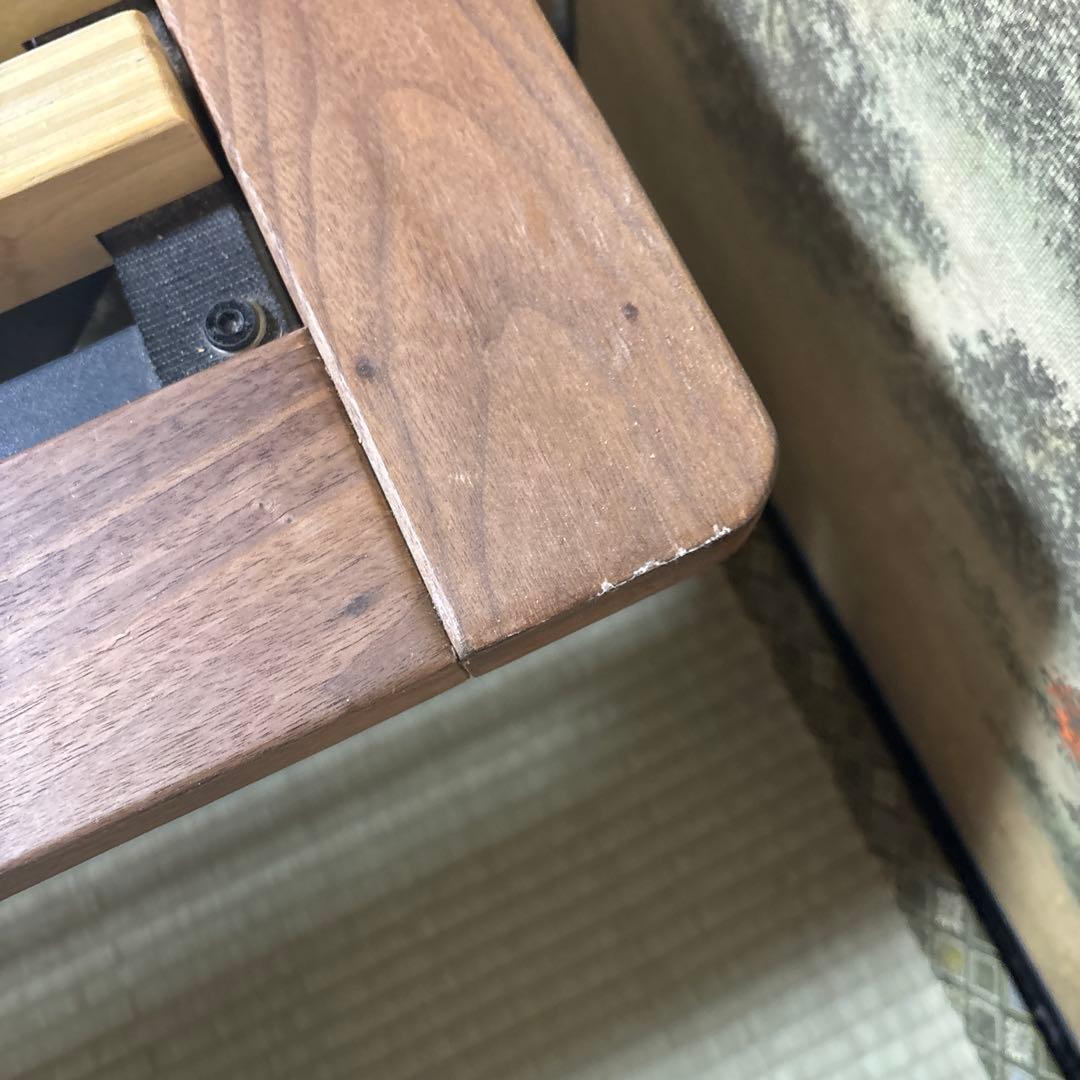 廃盤品　無印　木製 すのこベッド　シングル