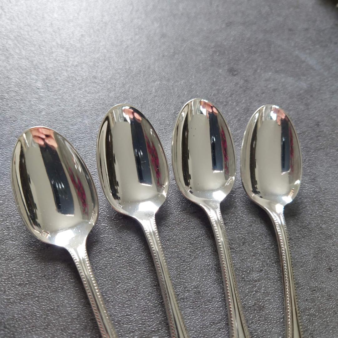 美品 クリストフル パール デミタススプーン 4点