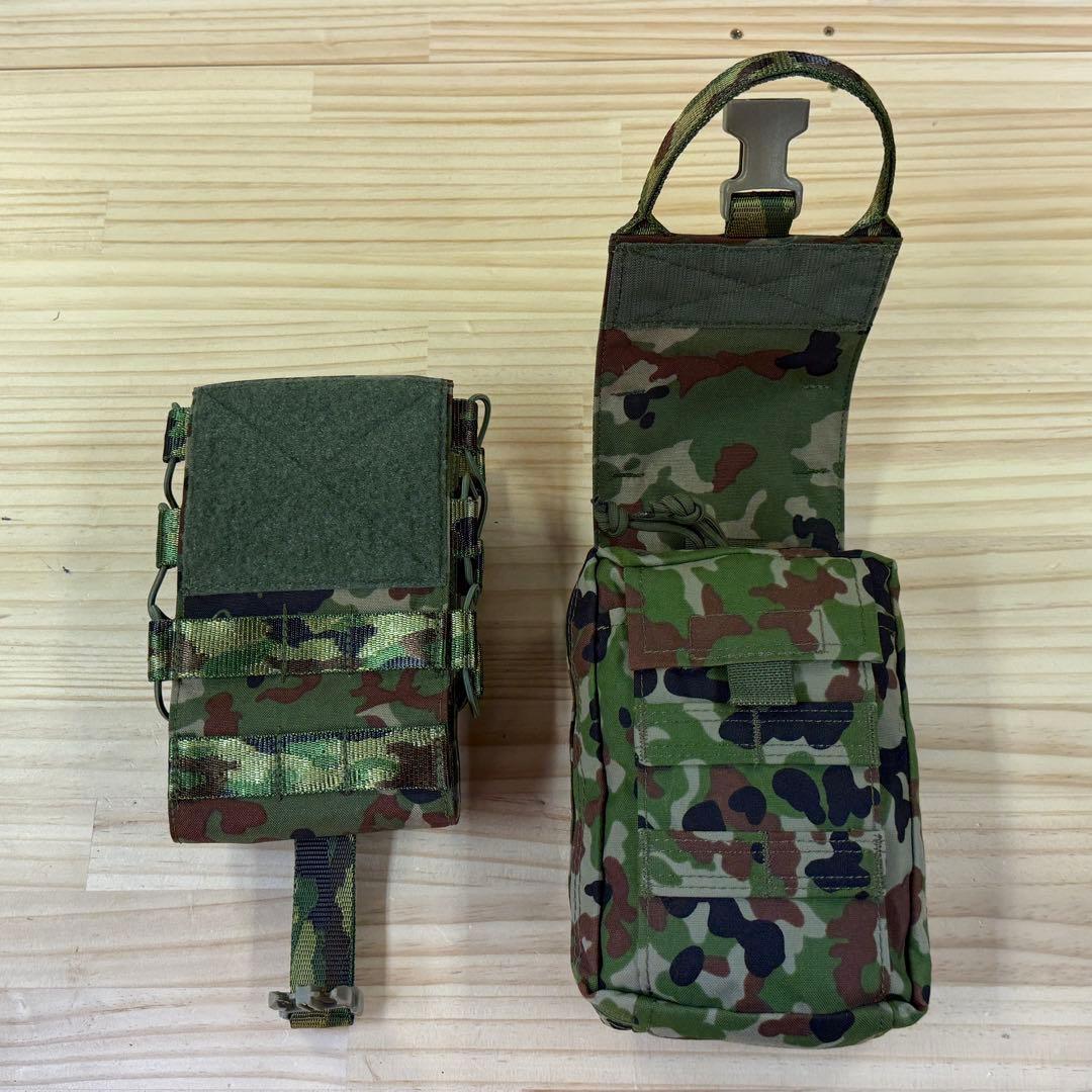 【I love】陸自救急品袋　ブローアウトキット　陸自迷彩　個人製作品