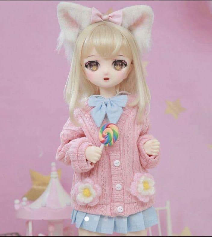 WS388 BJD 1/4ドール本体　球体関節人形 ハンドメイド