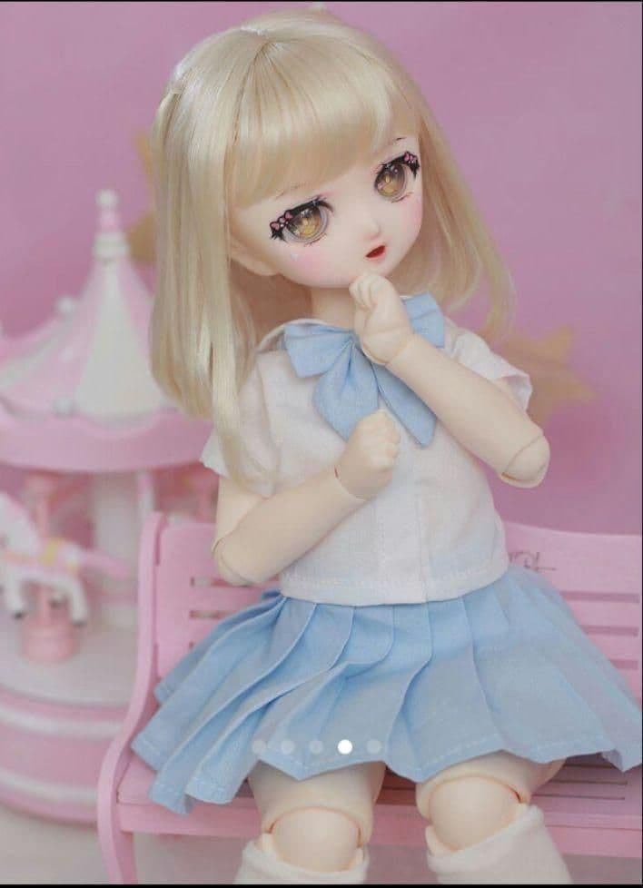 WS388 BJD 1/4ドール本体　球体関節人形 ハンドメイド