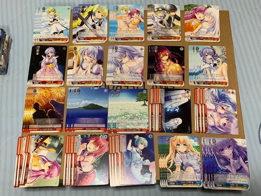 ヴァイスシュヴァルツ Summer Pockets サマポケ RR以下ほぼ4コン