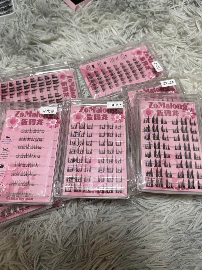 つけまつげ-セルフで完璧な位置調整ナチュラルアイラッシュ 超軽量 手作りの繊細さ