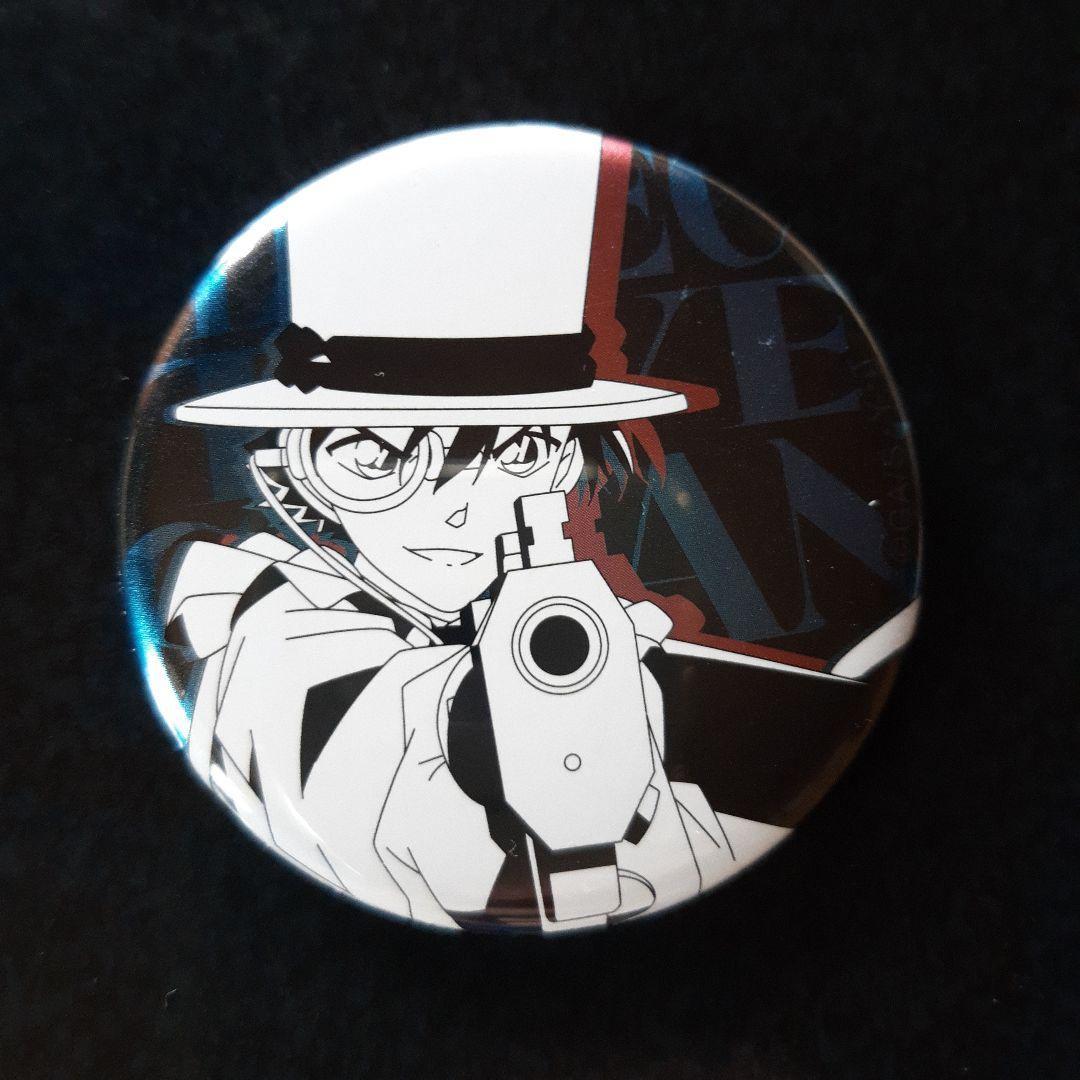 名探偵コナン ソリッドアート 缶バッジ ジン 赤井秀一 怪盗キッド