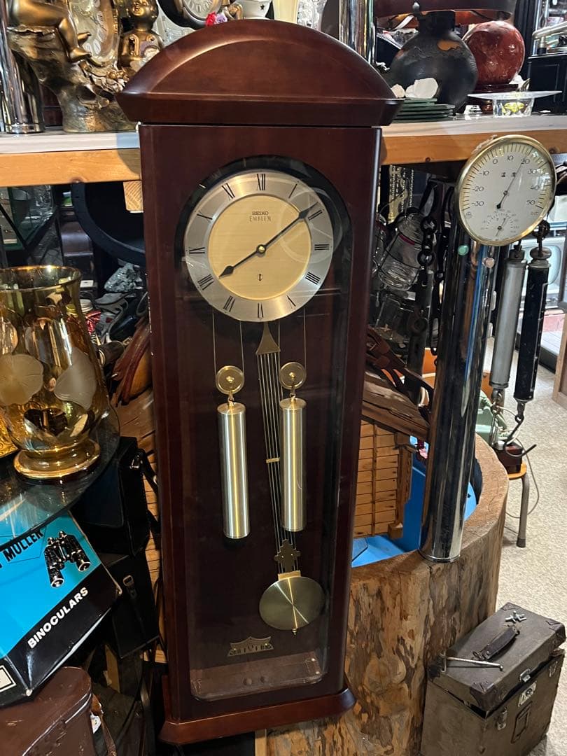 セイコーエンブレム柱時計、セイコーエンブレム振り子時計 セイコー柱時計、
