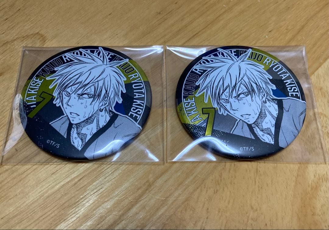 黒子のバスケ 黒バス 黄瀬涼太 デコレクション缶バッジ - メルカリ