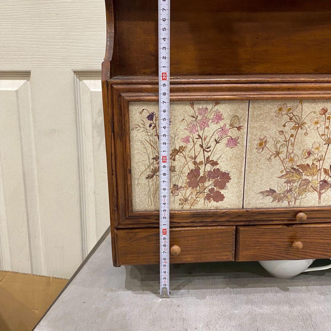 ウォールラック 壁掛け シェルフ 木製ラック インテリア 棚 カントリー