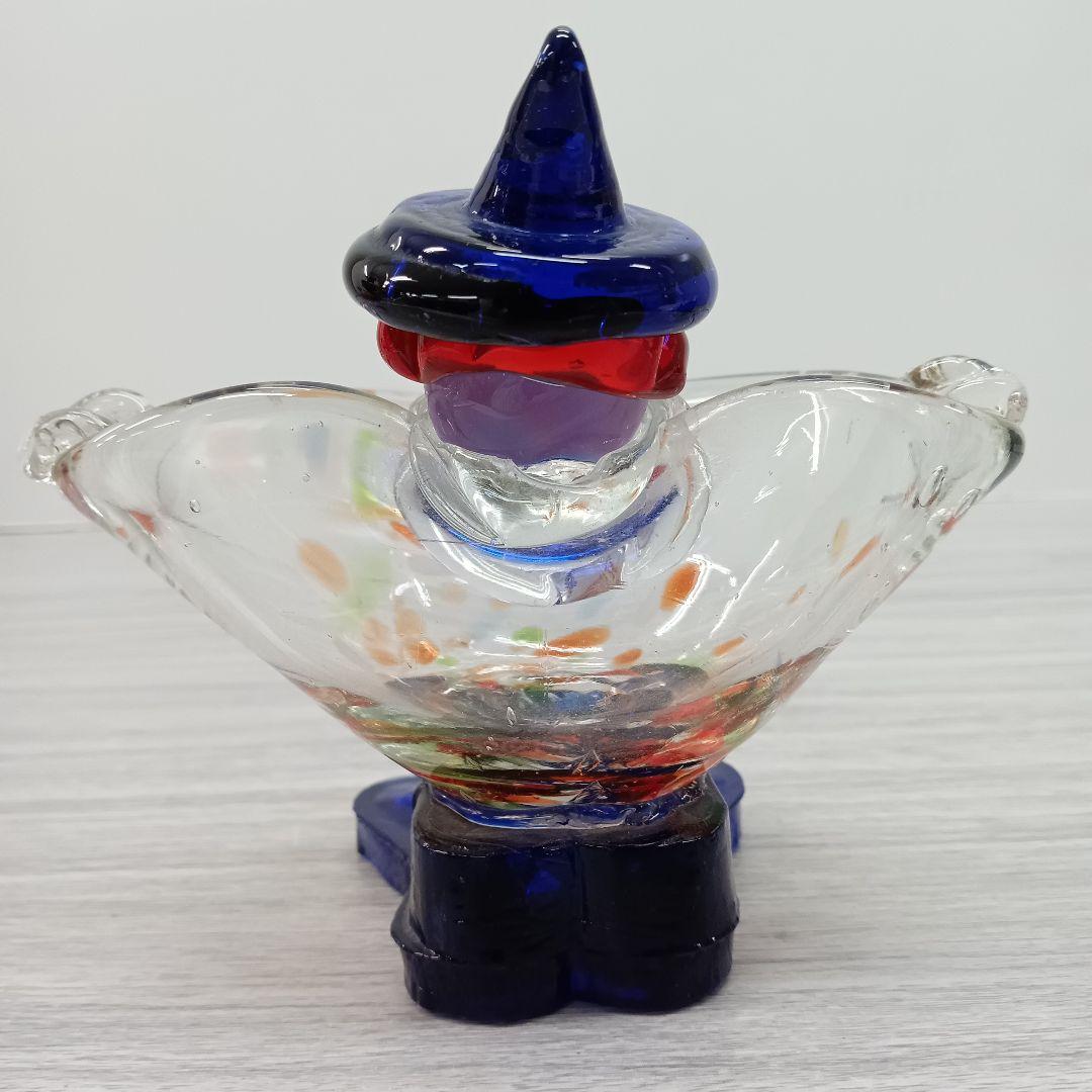 ♢60 ベネチアンガラス ピエロ ヴェネチアンガラス 小物入れ