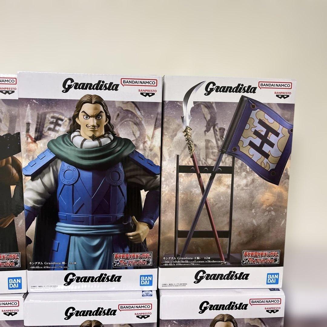 新品未開封　人気アニメマンガ　キングダム　王騎　騰　フィギュアまとめ売り