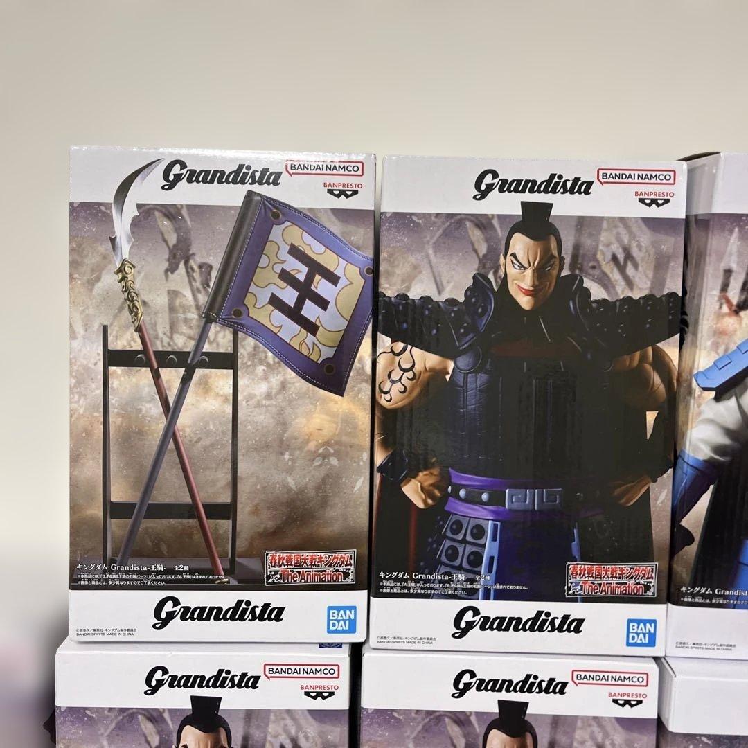 新品未開封　人気アニメマンガ　キングダム　王騎　騰　フィギュアまとめ売り
