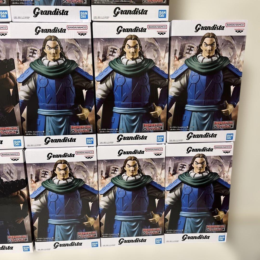 新品未開封　人気アニメマンガ　キングダム　王騎　騰　フィギュアまとめ売り