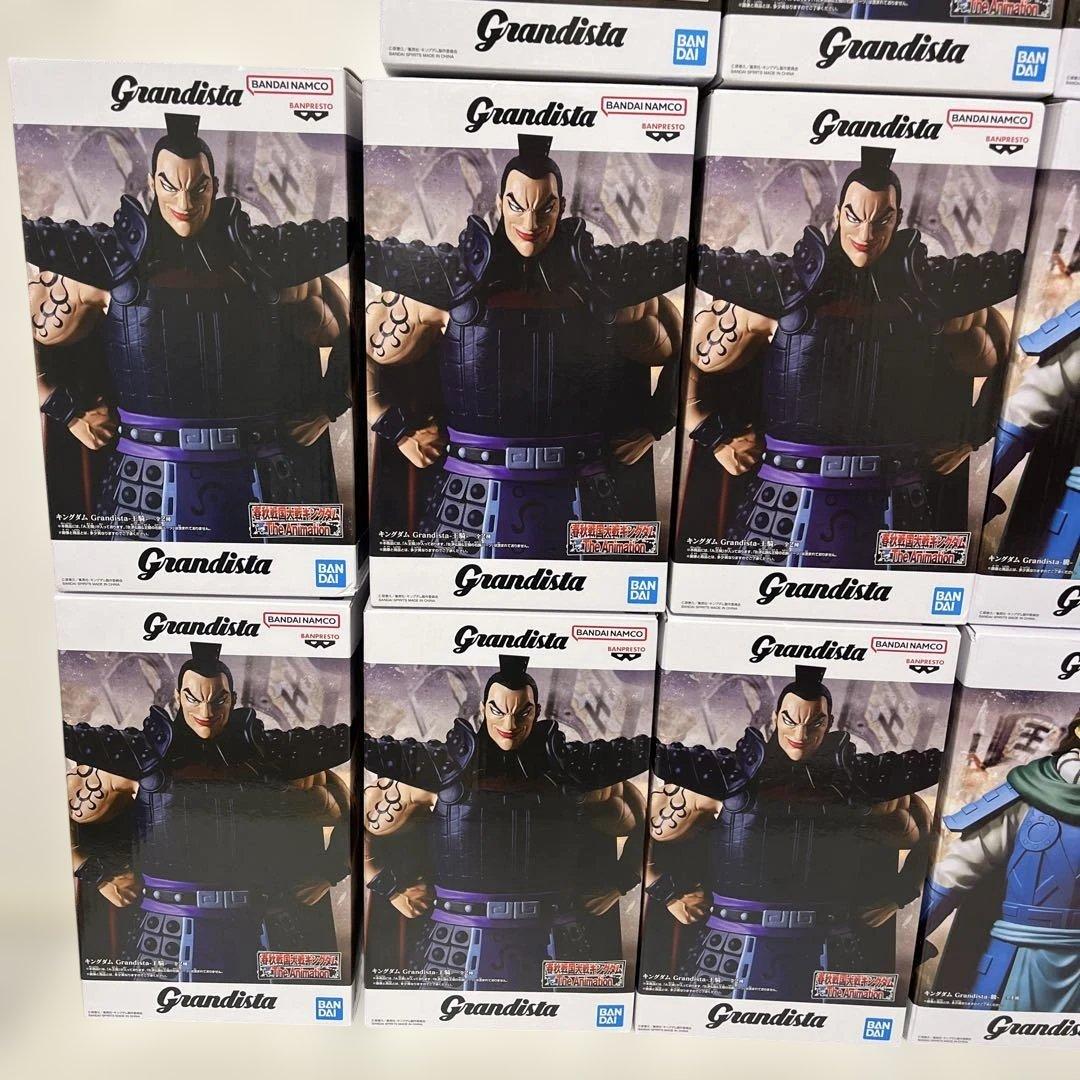 新品未開封　人気アニメマンガ　キングダム　王騎　騰　フィギュアまとめ売り