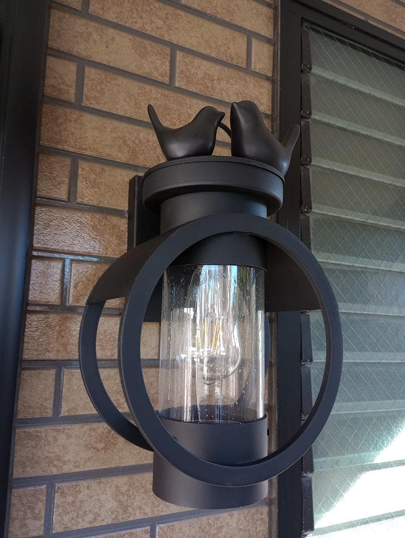 ポーチライト 光感センサーライト 玄関ライト　ウォールライト