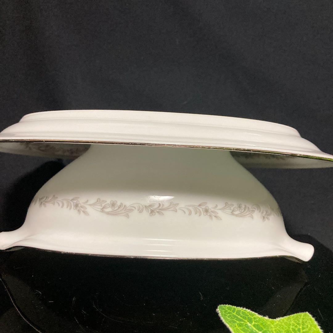 昭和レトロ ノリタケ CRESTMONT 一体 グレービーボート スープボード