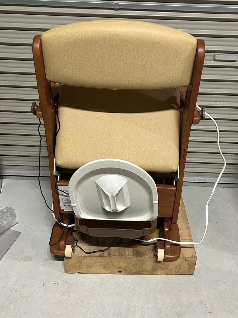 ポータブルトイレ　安寿　暖房便座