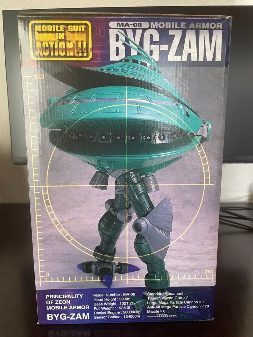 機動戦士ガンダム MOBILESUIT IN ACTION　MA‐08 ビグザム