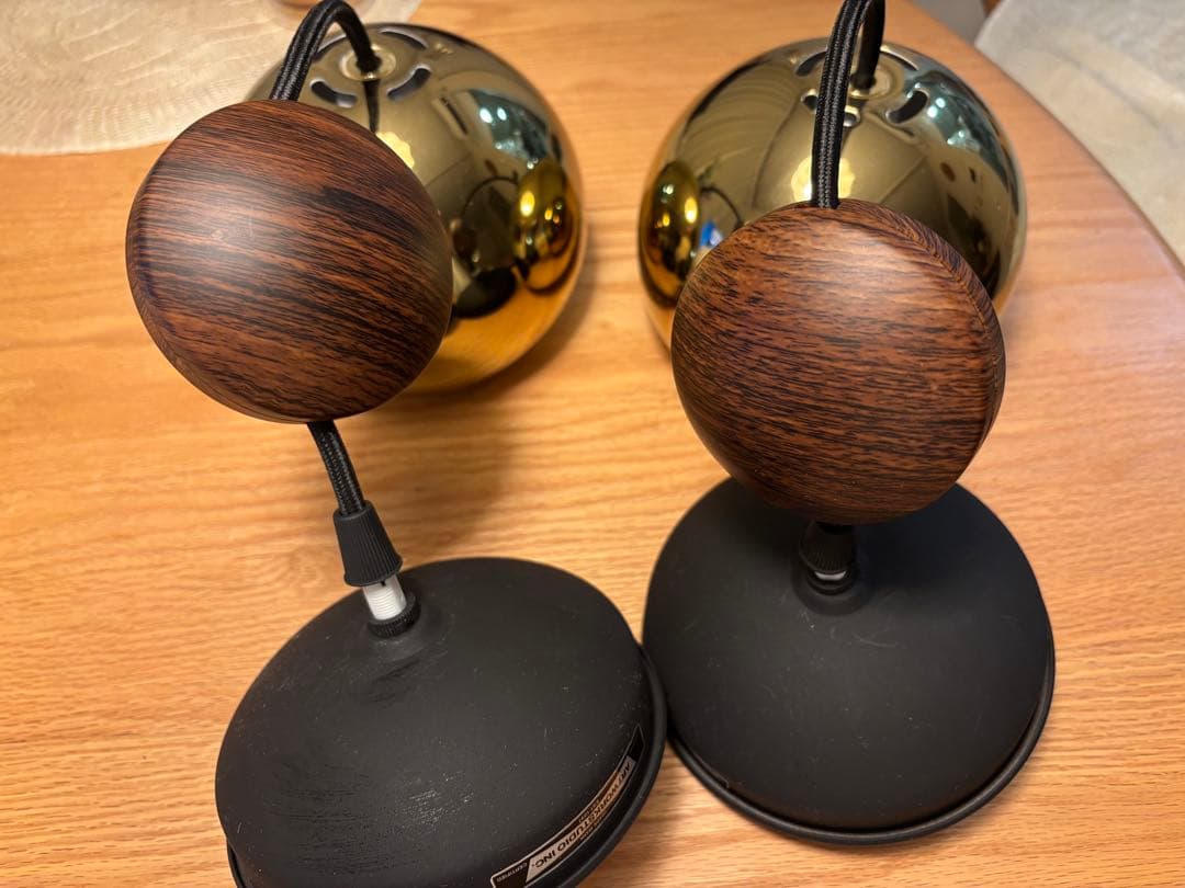 【アートワークスタジオ】ペンダントライト AW-0587 ゴールド 2個セット