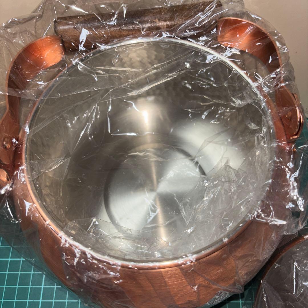 新品☆　純銅ケトル 2.4L ガスこんろ専用 日本製 燕三 EM-8476