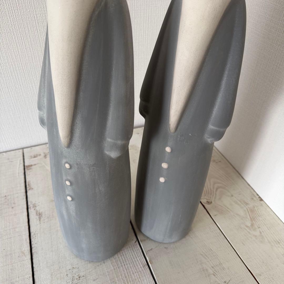 LEONARDO社 サンタクロース 大型セラミックオブジェ 2体 - メルカリ