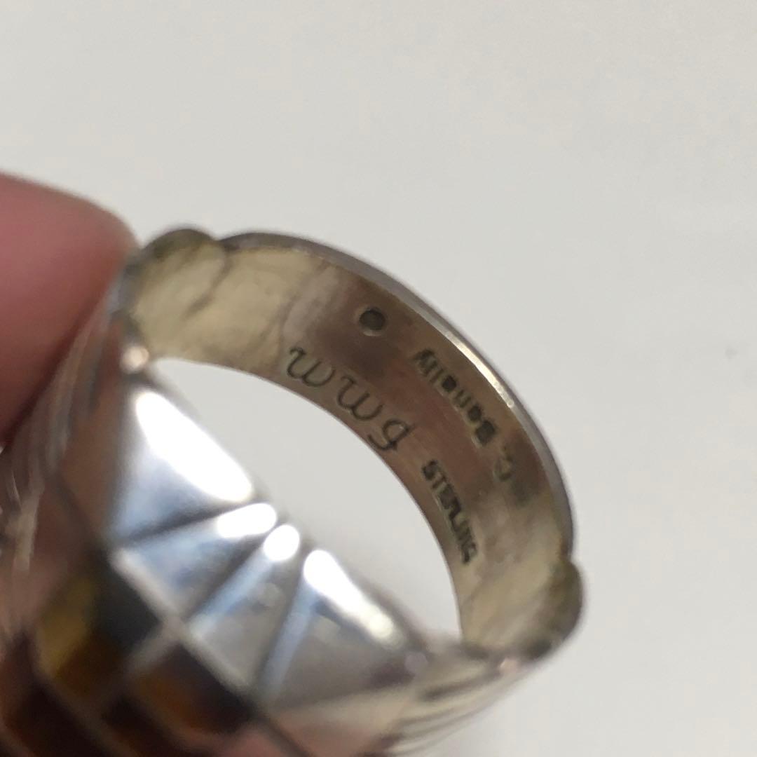 チェスターベナリー インレイ リング ナバホ Chester Benally - メルカリ