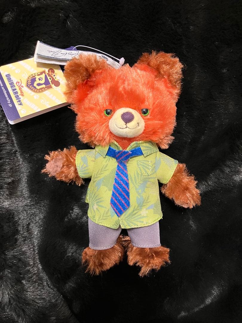 ユニベア シティパウシクル ぬいぐるみ キーチェーン ズートピア