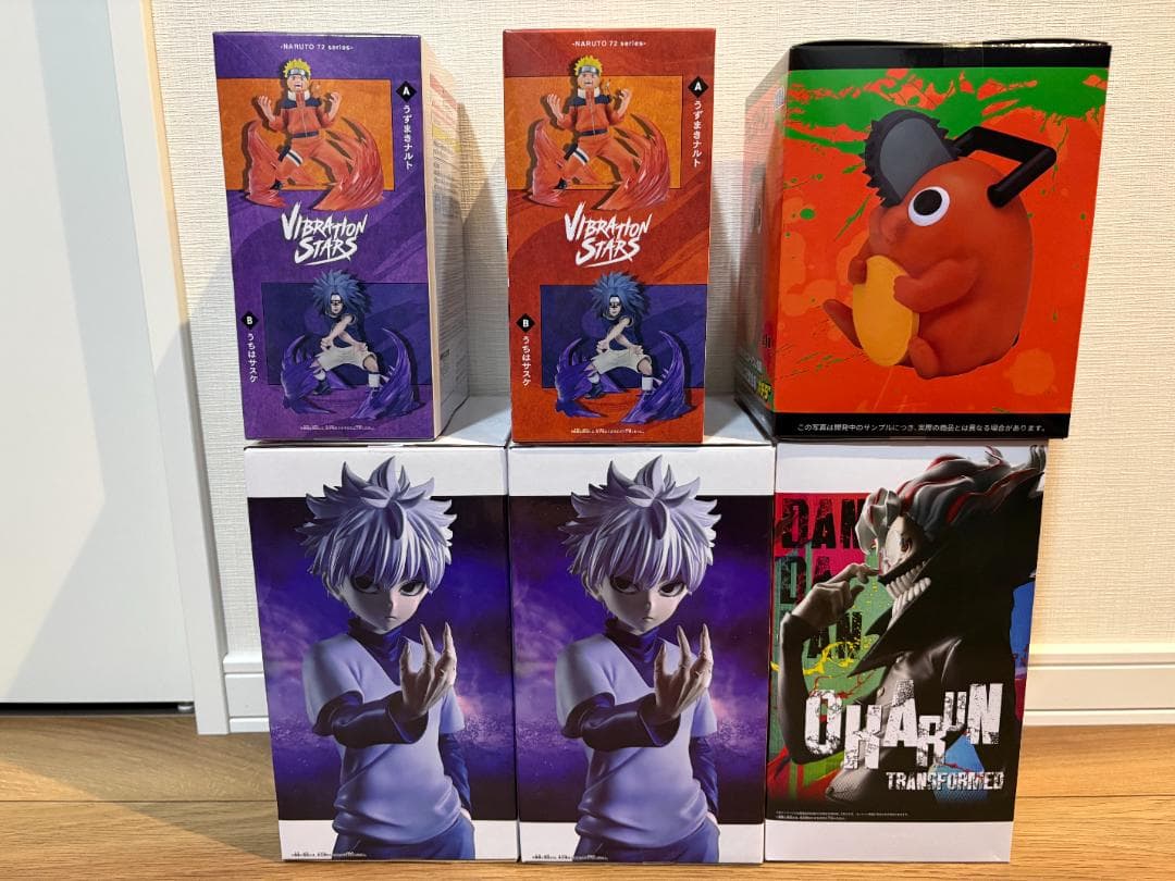 NARUTO サスケ ナルト ダンダダン オカルン キルア ポチタ フィギュア