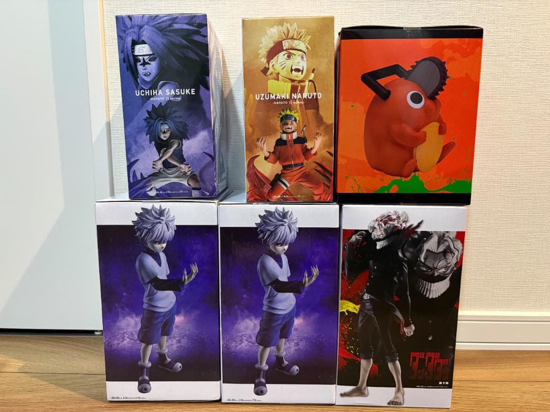 NARUTO サスケ ナルト ダンダダン オカルン キルア ポチタ フィギュア