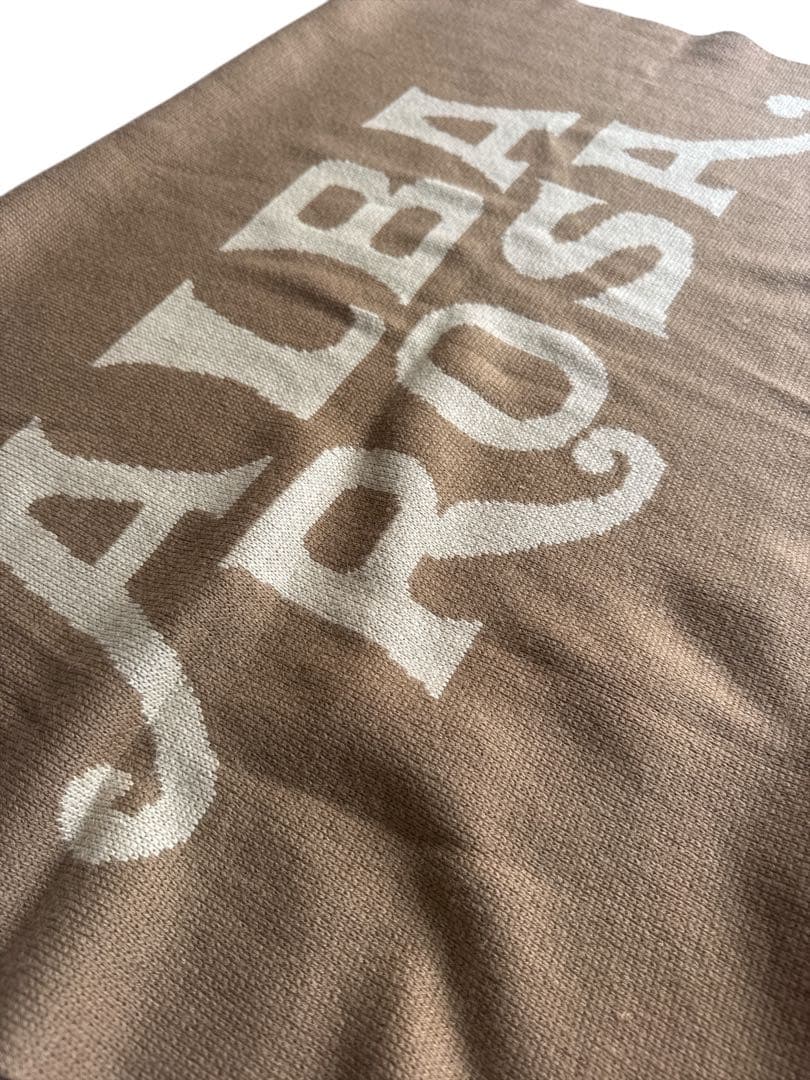 美品 レア アルバローザ 大判 ブランケット ひざ掛け ショール