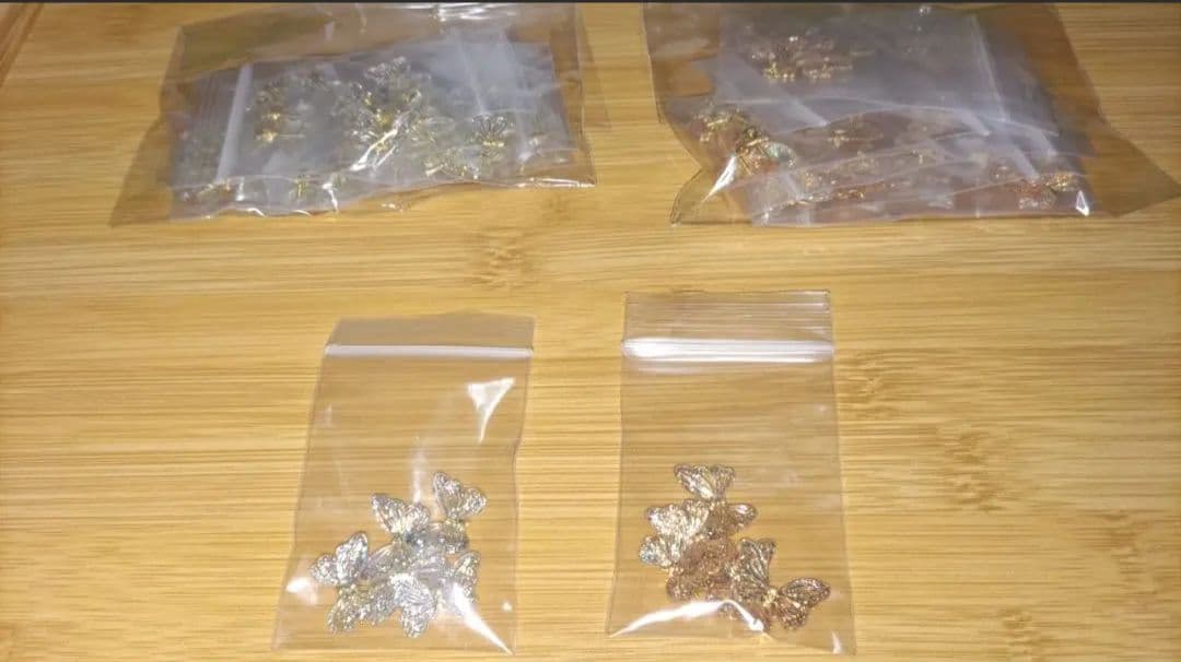 ネイルパーツ①（2種類のちょうちょ）